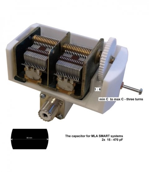 Capacitor for MLA SMART systems